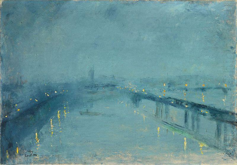 London in the fog, Lesser Ury